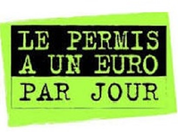 Permis à 1€ par jour